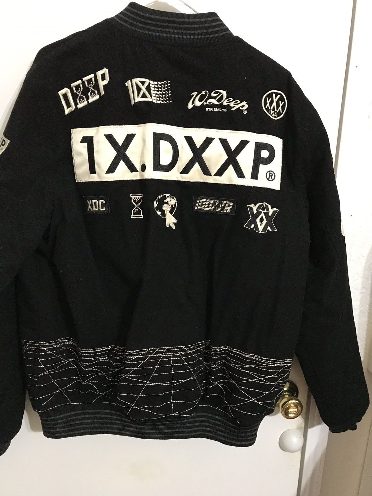 10 Deep *RARE* 10 Deep Motorcycle Bomber - XL Size US XL / EU 56 / 4 - 3 Thumbnail