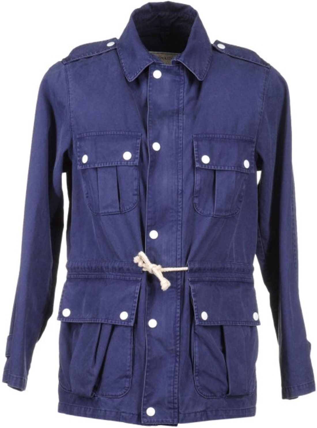 Maison Kitsune Indigo Raw Safari Jacket Size US M / EU 48-50 / 2 - 3 Thumbnail