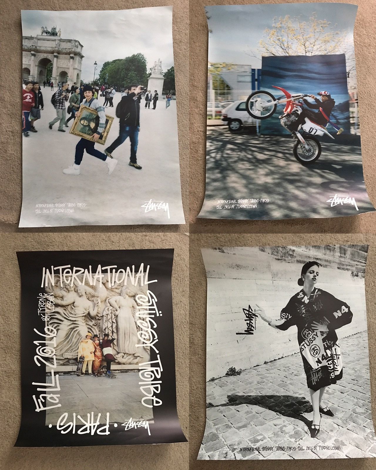 Stussy Fall 16 Campaign Posters (4 Pack) | Grailed