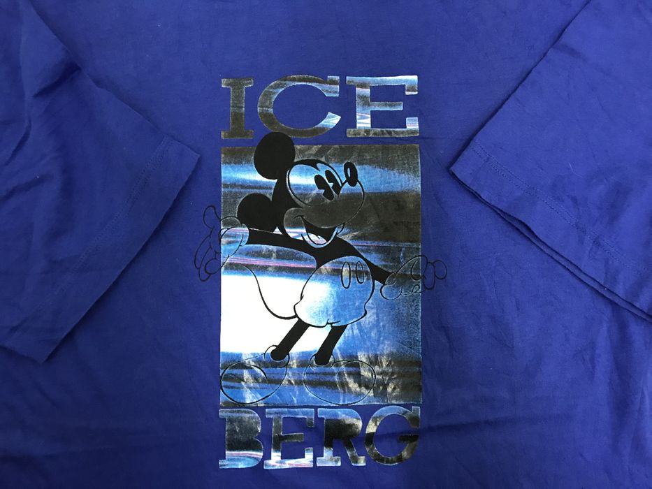 Mickey Mouse Iceberg Iceberg History x Disney Limited Edition tee shirt