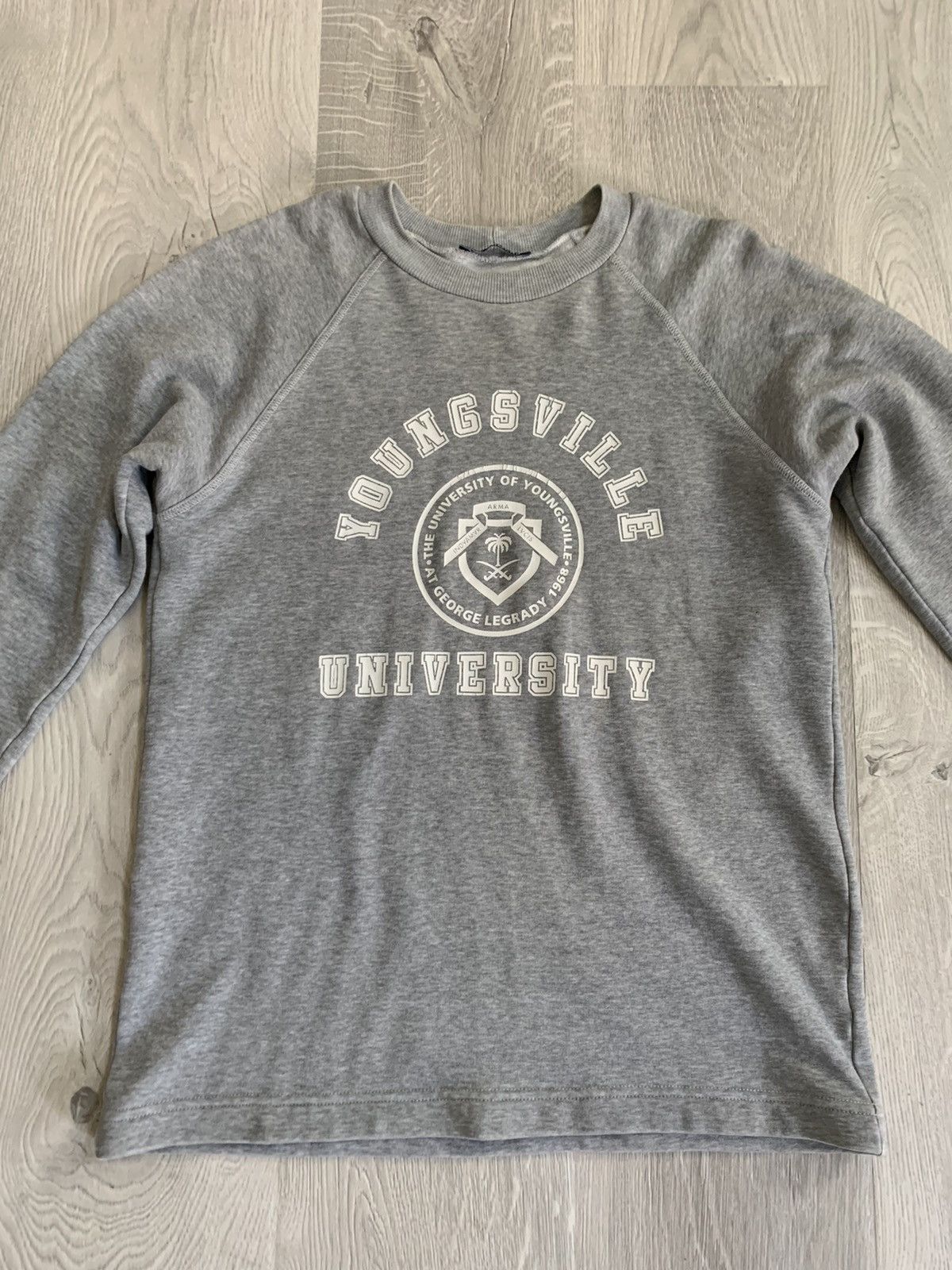 Raf Simons AW97 Youngsville University Sweatshirt | Grailed 