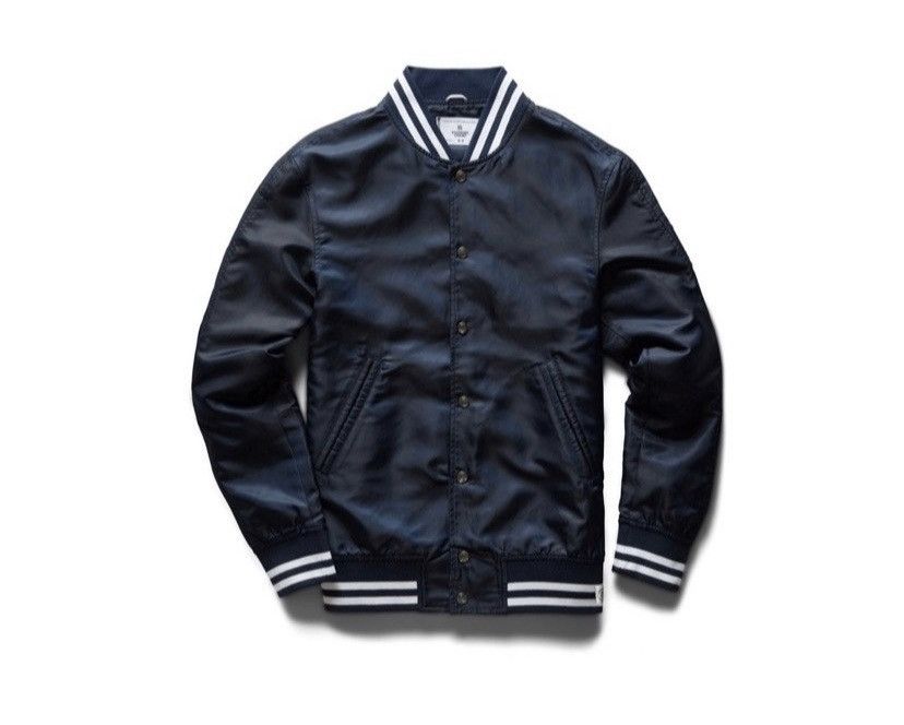 Reigning Champ Men's Reigning Champ Satin Stadium Jacket in