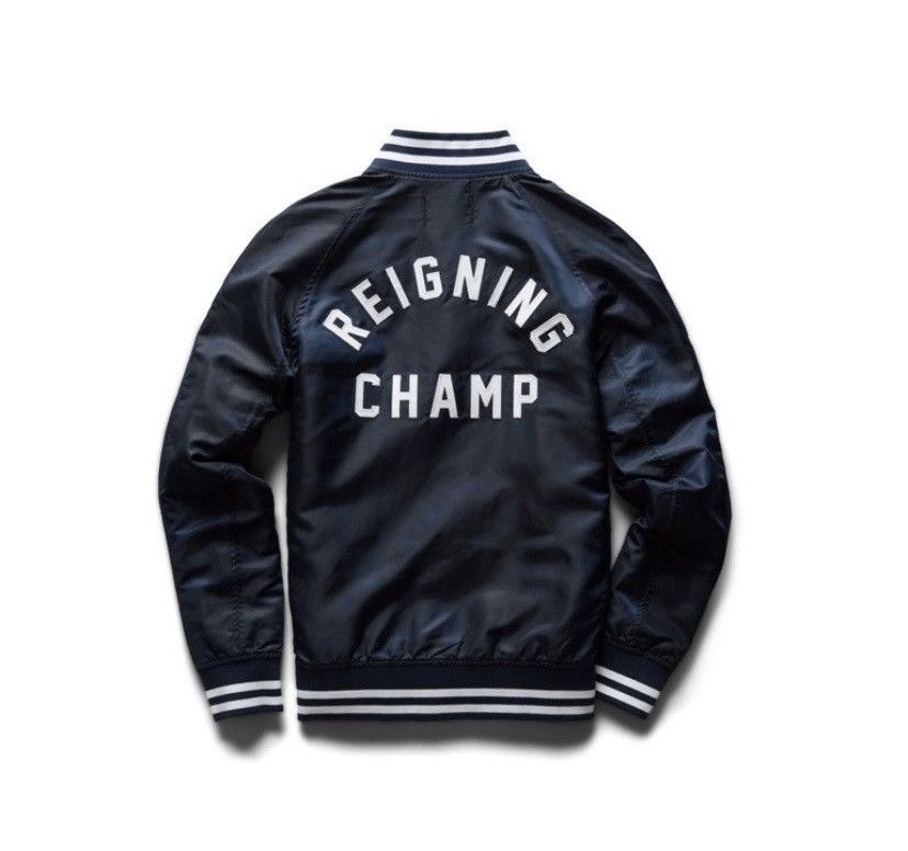 Reigning Champ Men's Reigning Champ Satin Stadium Jacket in