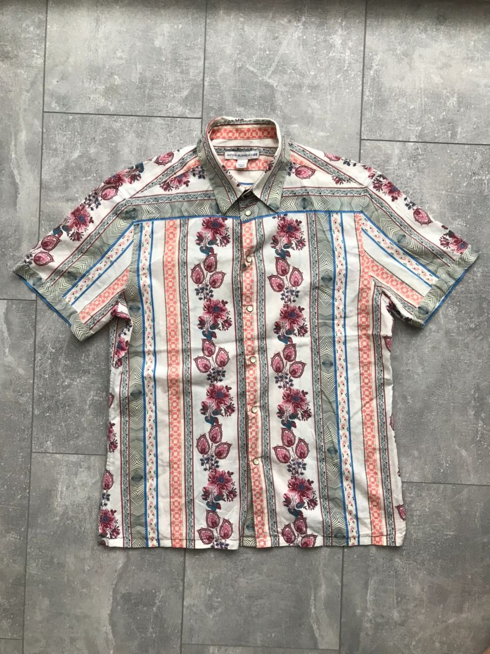H&M × Matthew Williamson Matthew Williamson x H&M flower man shirt Rare Size US L / EU 52-54 / 3 - 1 Thumbnail