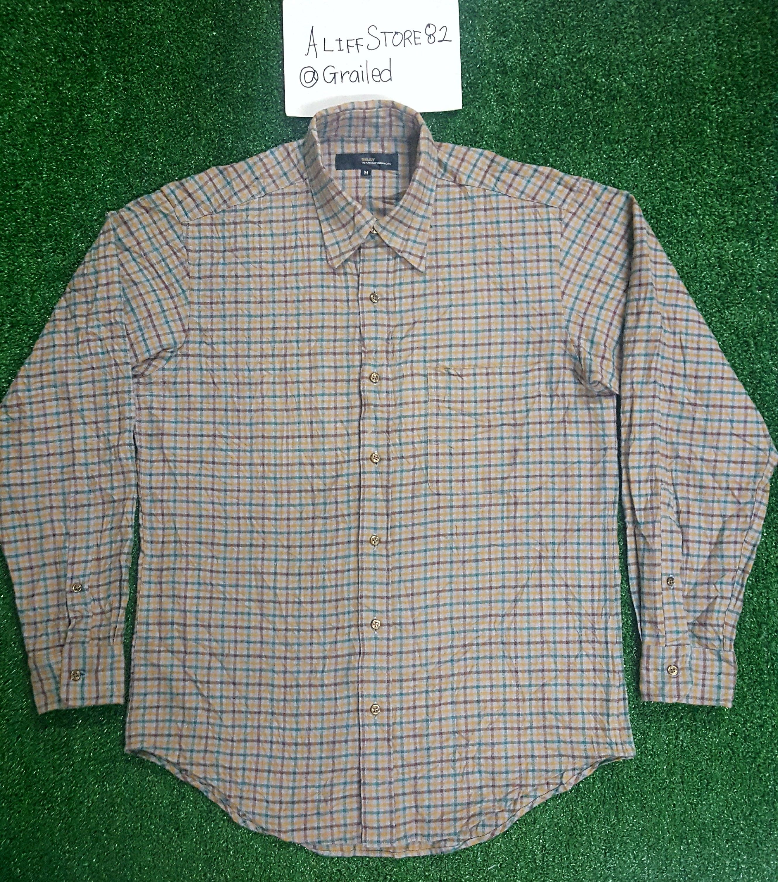 📍LastDrop📍Sissy By Kansai Yamamoto Plaid Flannel