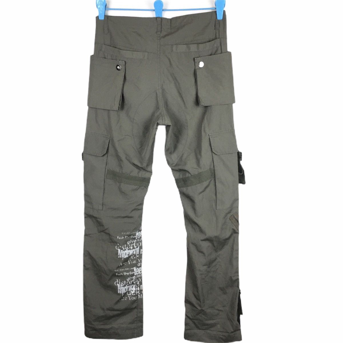 Japanese Brand NYDJ Japan Bondage Punk Cargo Pant Size US 32 / EU 48 - 6 Thumbnail