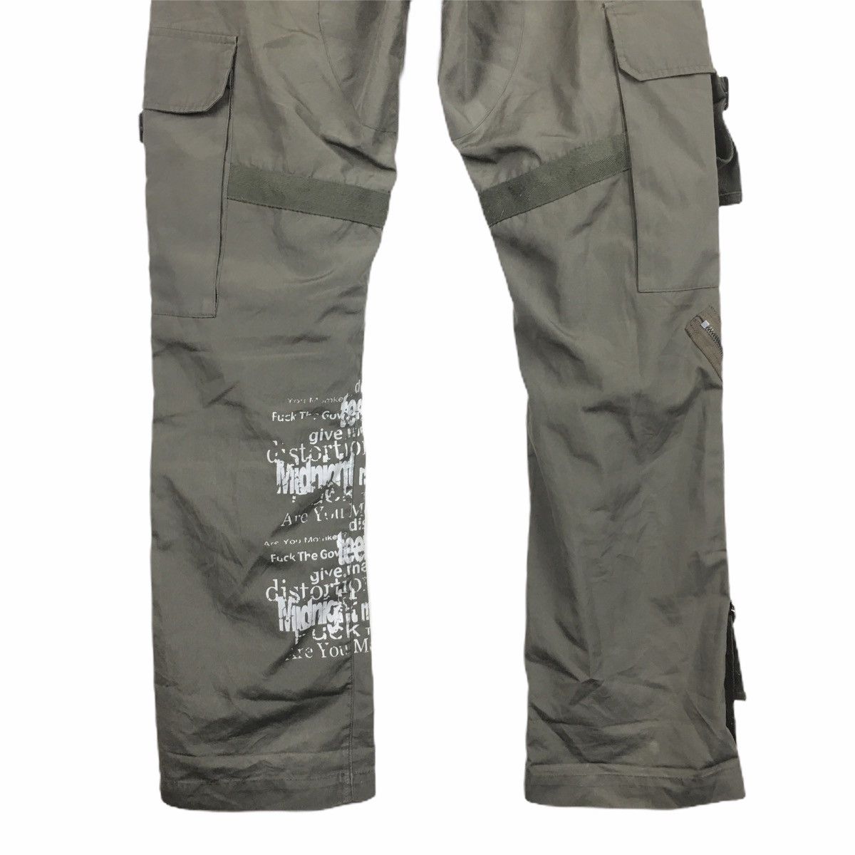 Japanese Brand NYDJ Japan Bondage Punk Cargo Pant Size US 32 / EU 48 - 8 Thumbnail