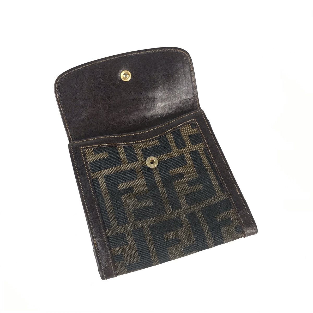 Fendi Zucca Monogram Wallet Size ONE SIZE - 7 Thumbnail