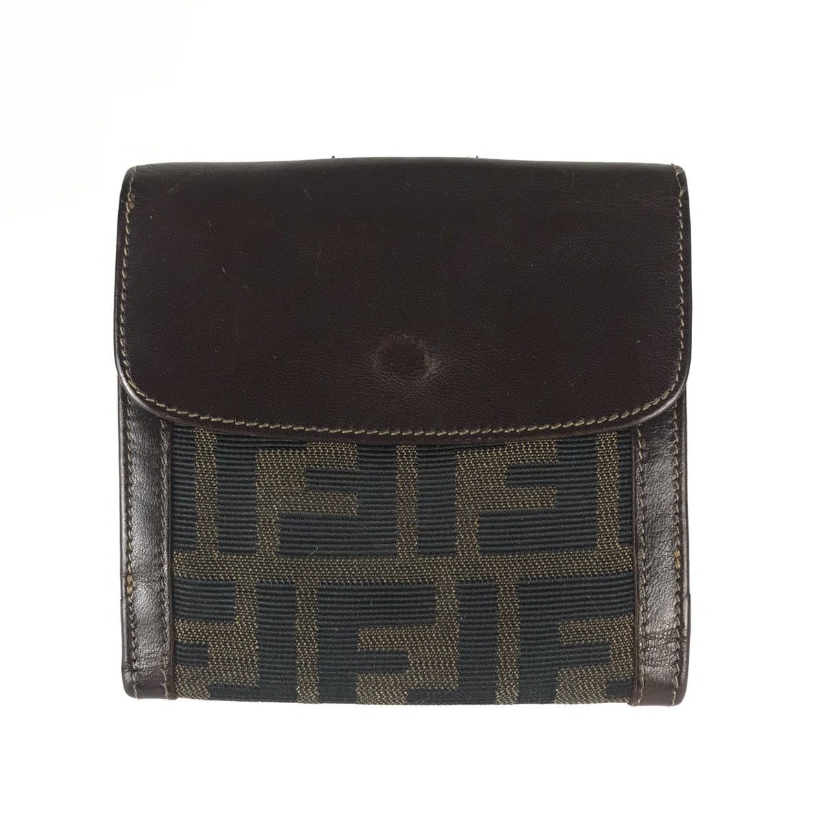 Fendi Zucca Monogram Wallet Size ONE SIZE - 6 Thumbnail