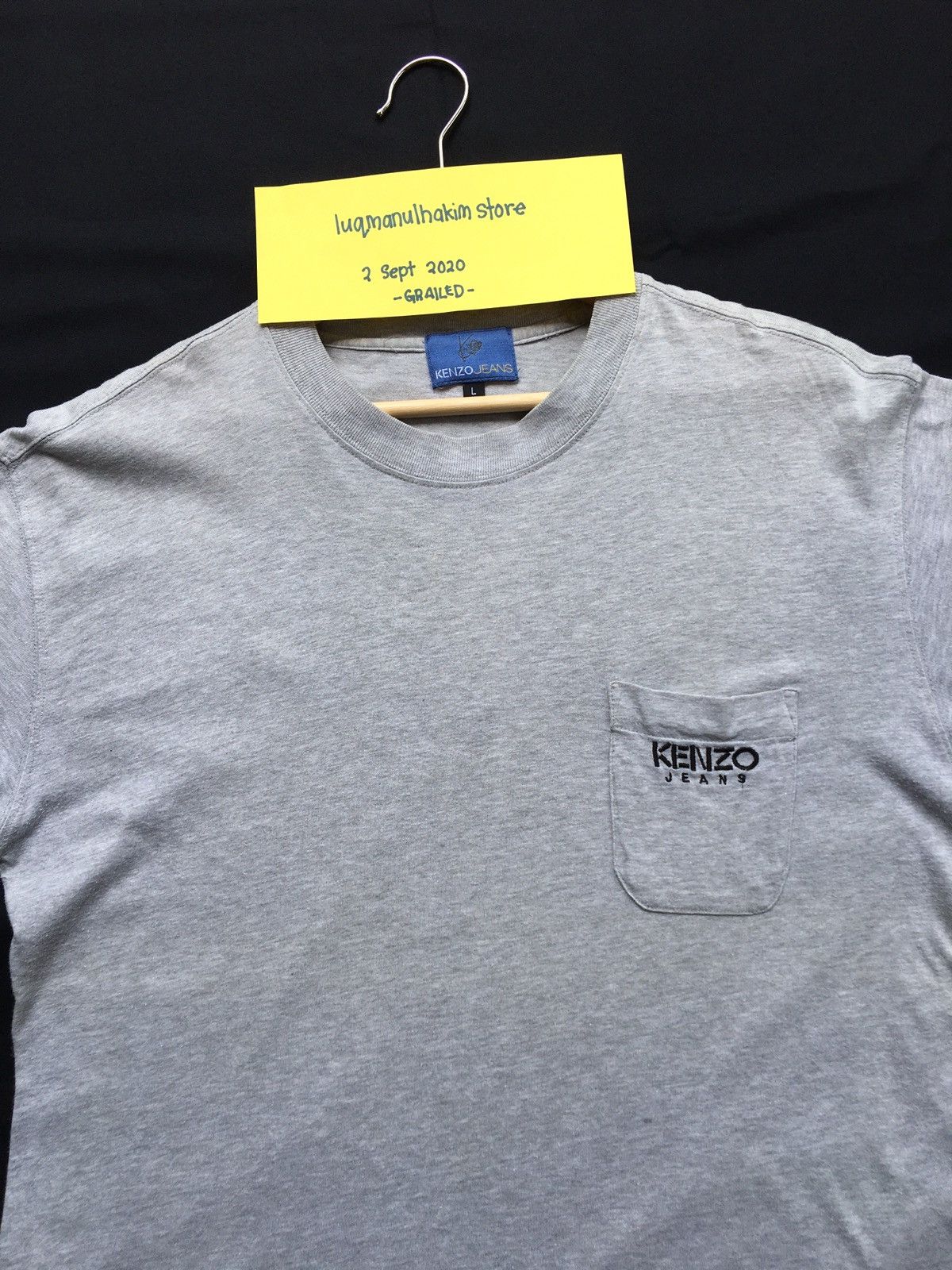 Kenzo Kenzo Jeans Big Logo Tshirt Size US L / EU 52-54 / 3 - 9 Thumbnail
