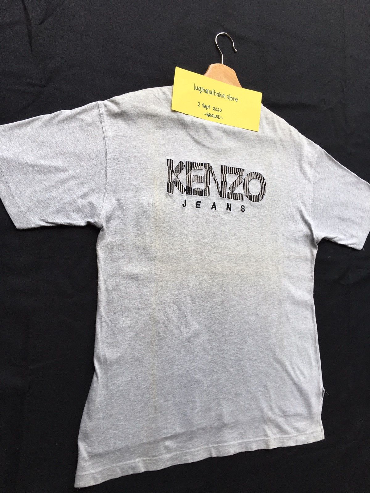 Kenzo Kenzo Jeans Big Logo Tshirt Size US L / EU 52-54 / 3 - 3 Thumbnail