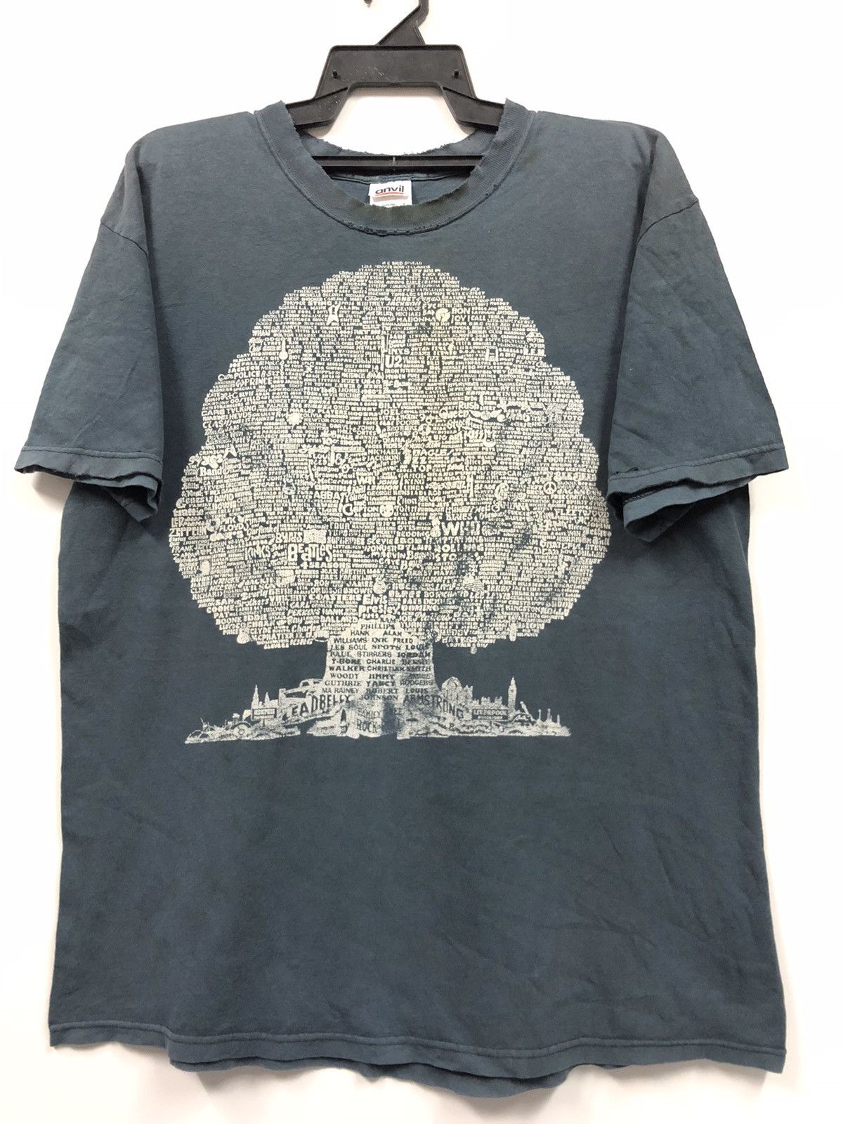 Rare 1992 America 2024 Rocks Family Tree T-Shirt