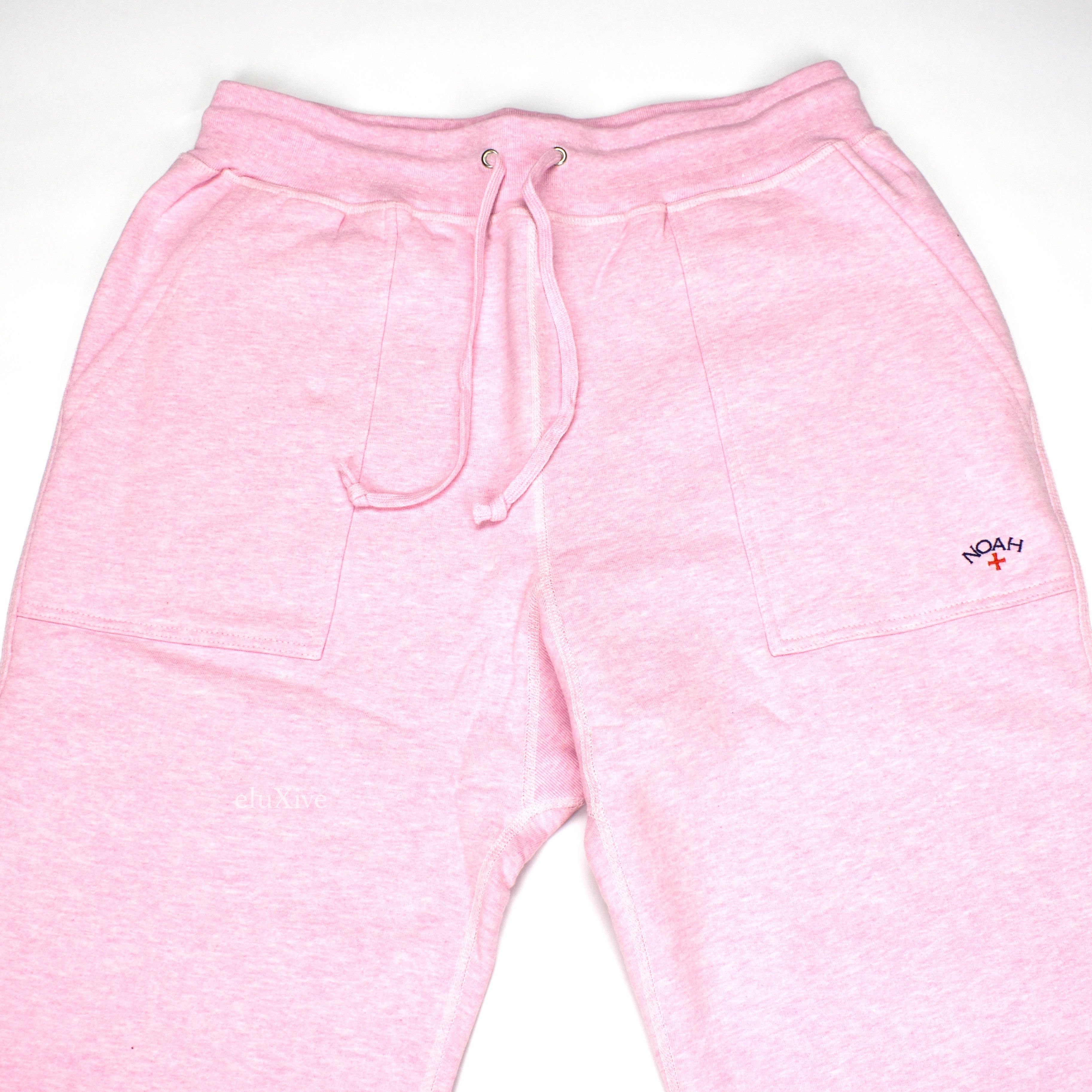 Noah Pink Core Logo Sweatpants Jogger Pants L SS18 DS Size US 34 / EU 50 - 2 Thumbnail
