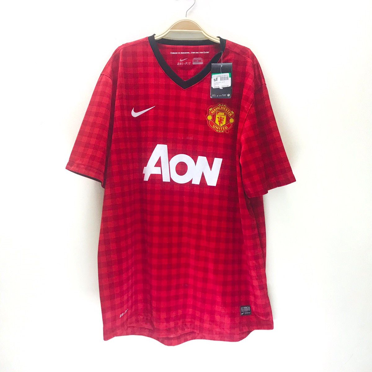Nike NOS Vintage Manchester united Jersey 2013 Size US XL / EU 56 / 4 - 1 Thumbnail