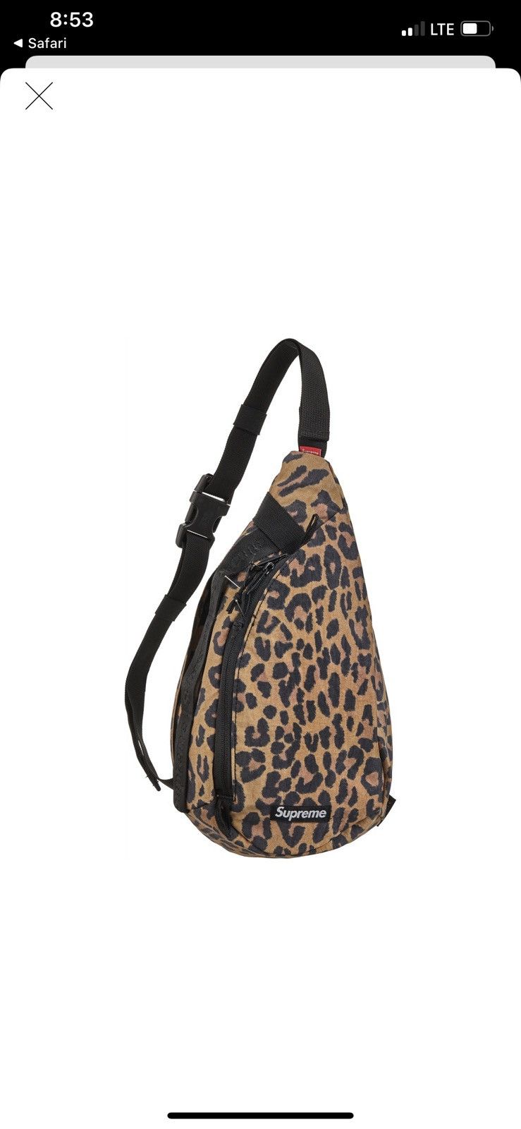 Leopard Supreme Bag | Grailed