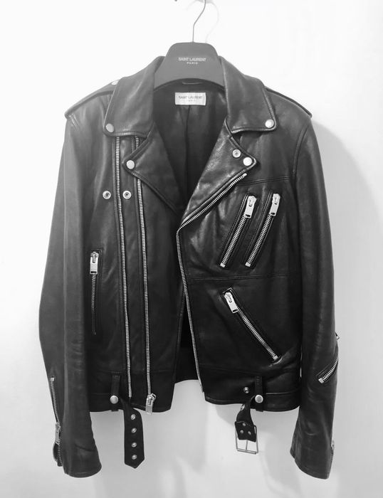 Saint Laurent Paris Saint Laurent SS14 Multi Zip Leather Jacket | Grailed