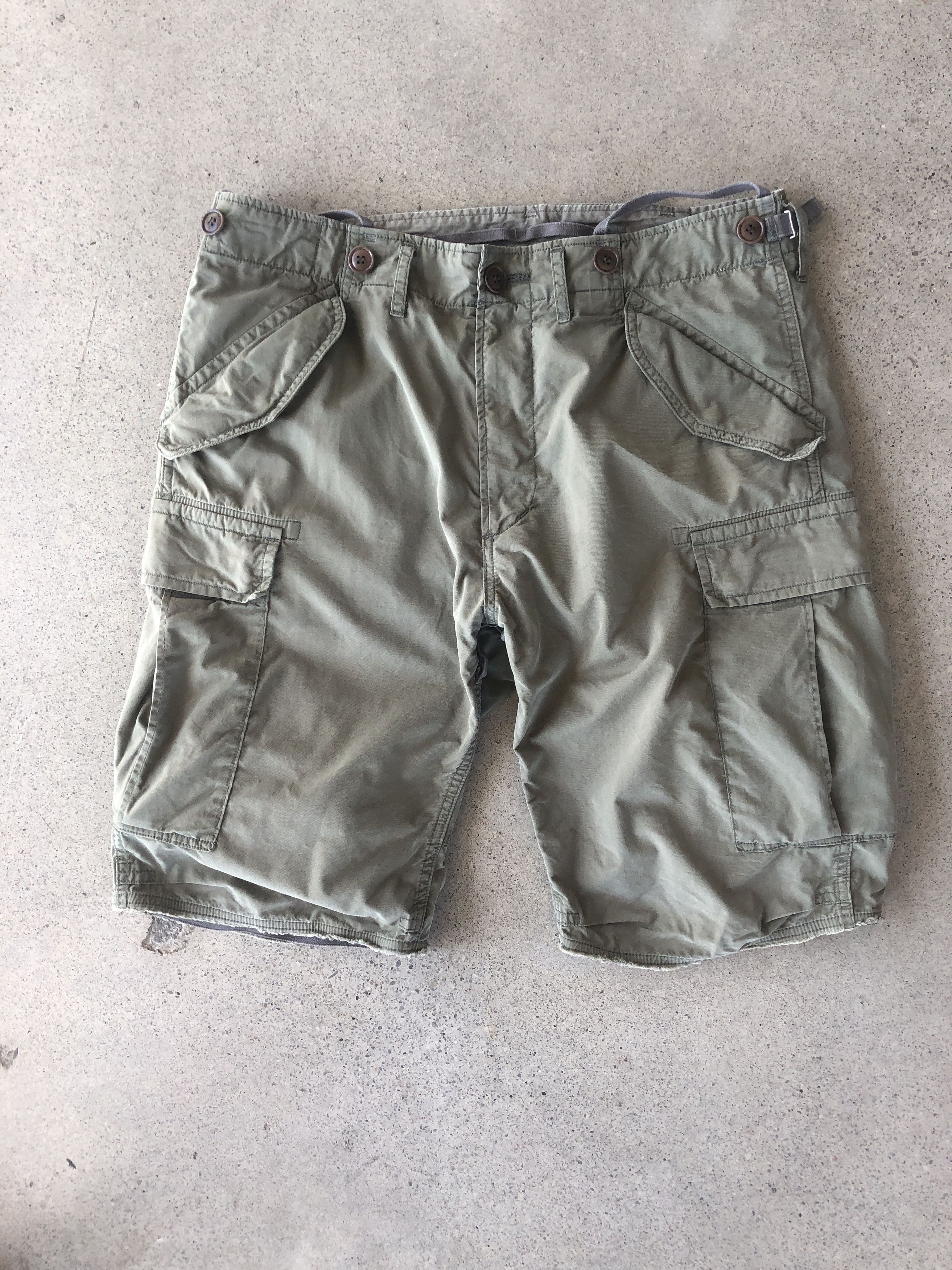 Visvim visvim Eiger Sanction Shorts (Giza C/NY) olive | Grailed