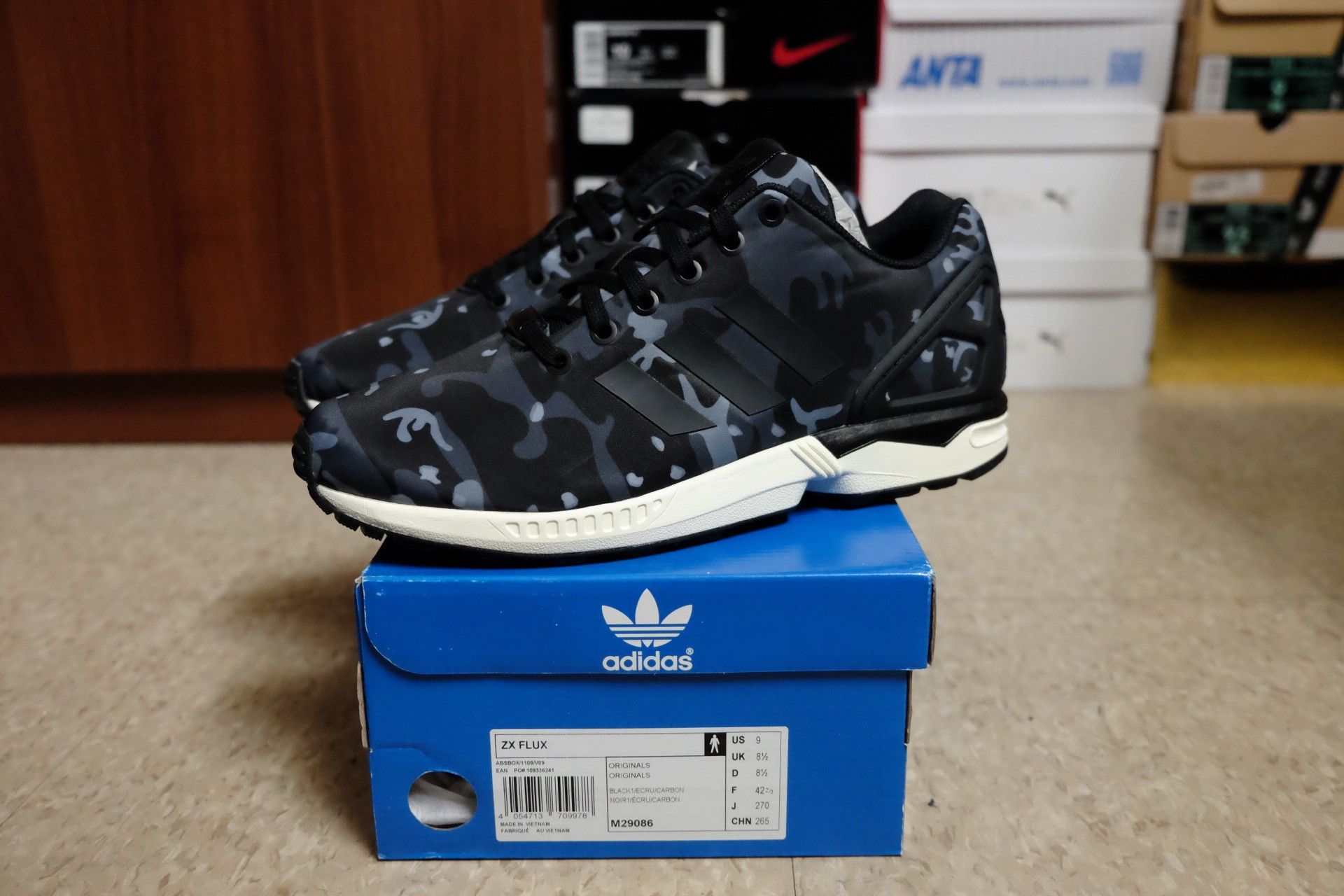 Sneakersnstuff ZX Flux Camo - www.disolcolor.com