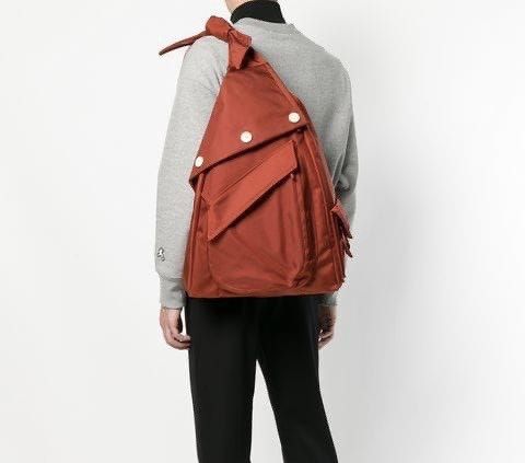 RAF SIMONS × EASTPAK 18AW PRGAIZED SLING Raf Simons x Eastpak Edition Organized Sling Backpack — CONSUMED