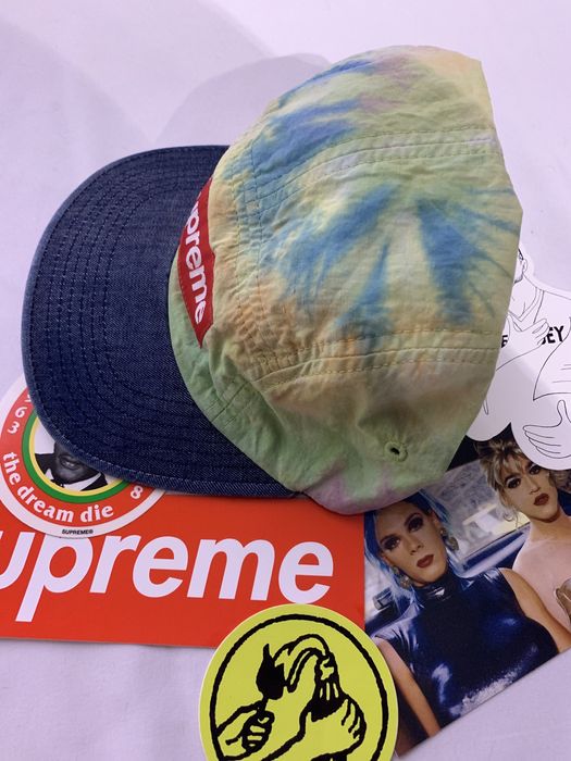 Supreme tie best sale dye camp cap