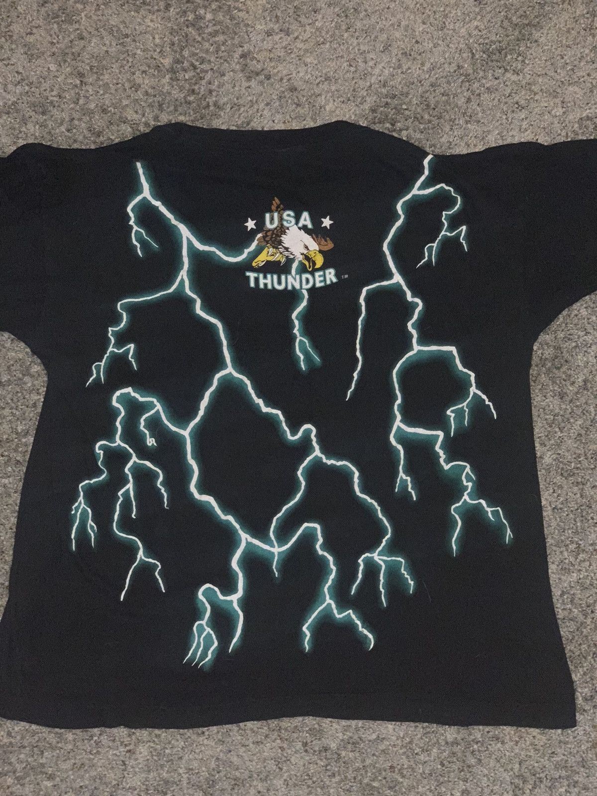 Vintage Rare American Thunder Dragon Tee Size US L / EU 52-54 / 3 - 2 Thumbnail