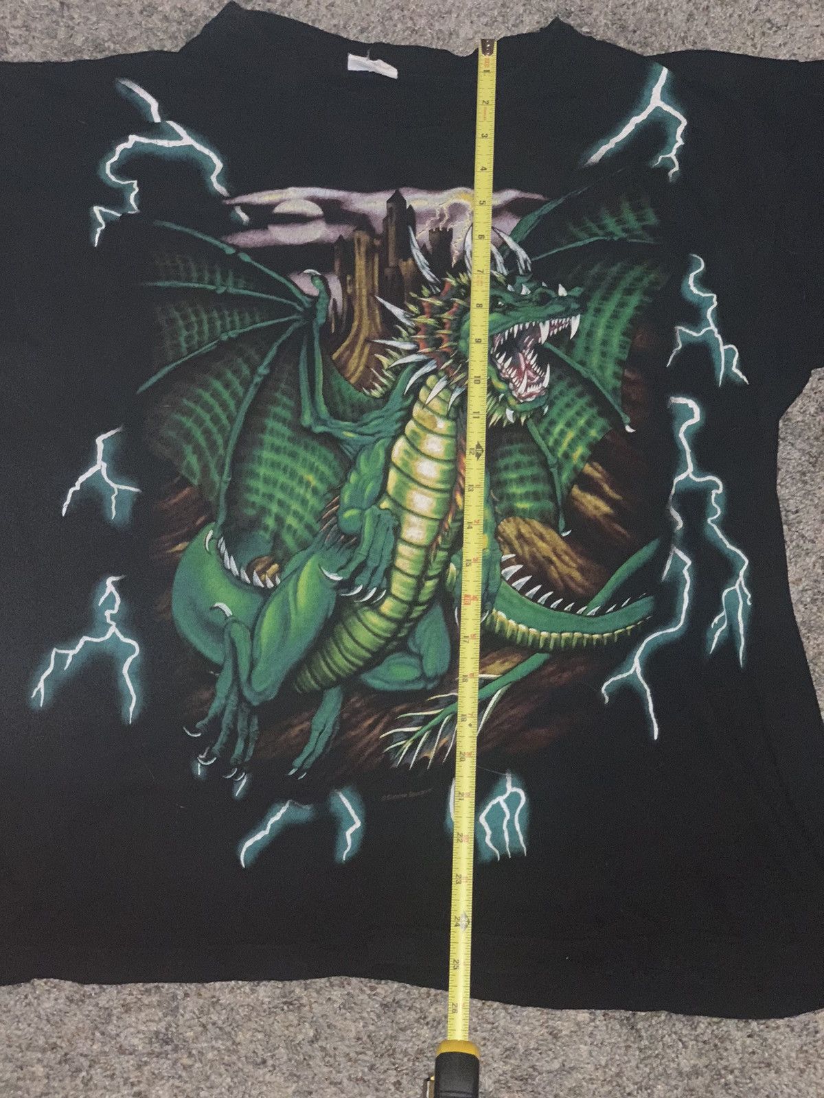 Vintage Rare American Thunder Dragon Tee Size US L / EU 52-54 / 3 - 4 Thumbnail