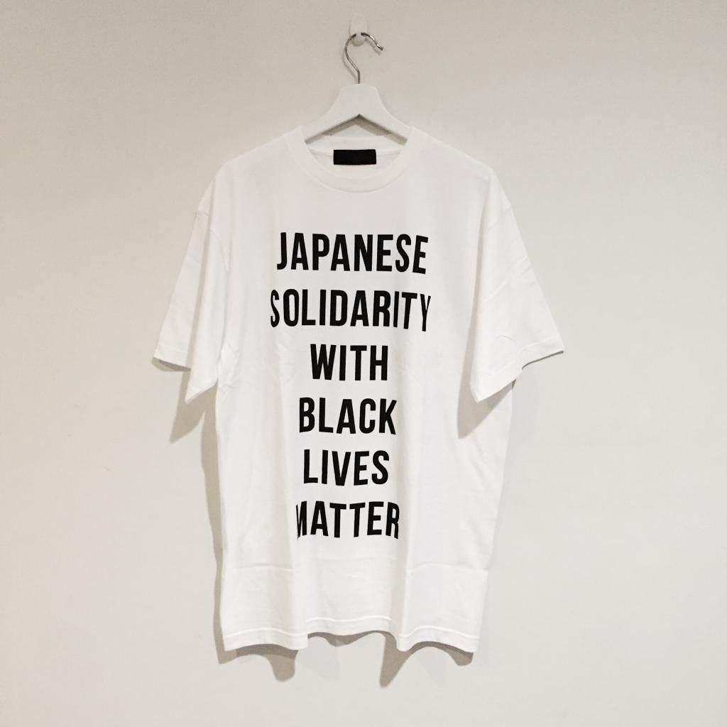 送料無料！JAPANESE SOLIDARITY WITH BLACK LIVES MATEER / L JAPANESE SOLIDARITY WITH BLACK LIVES MATTER