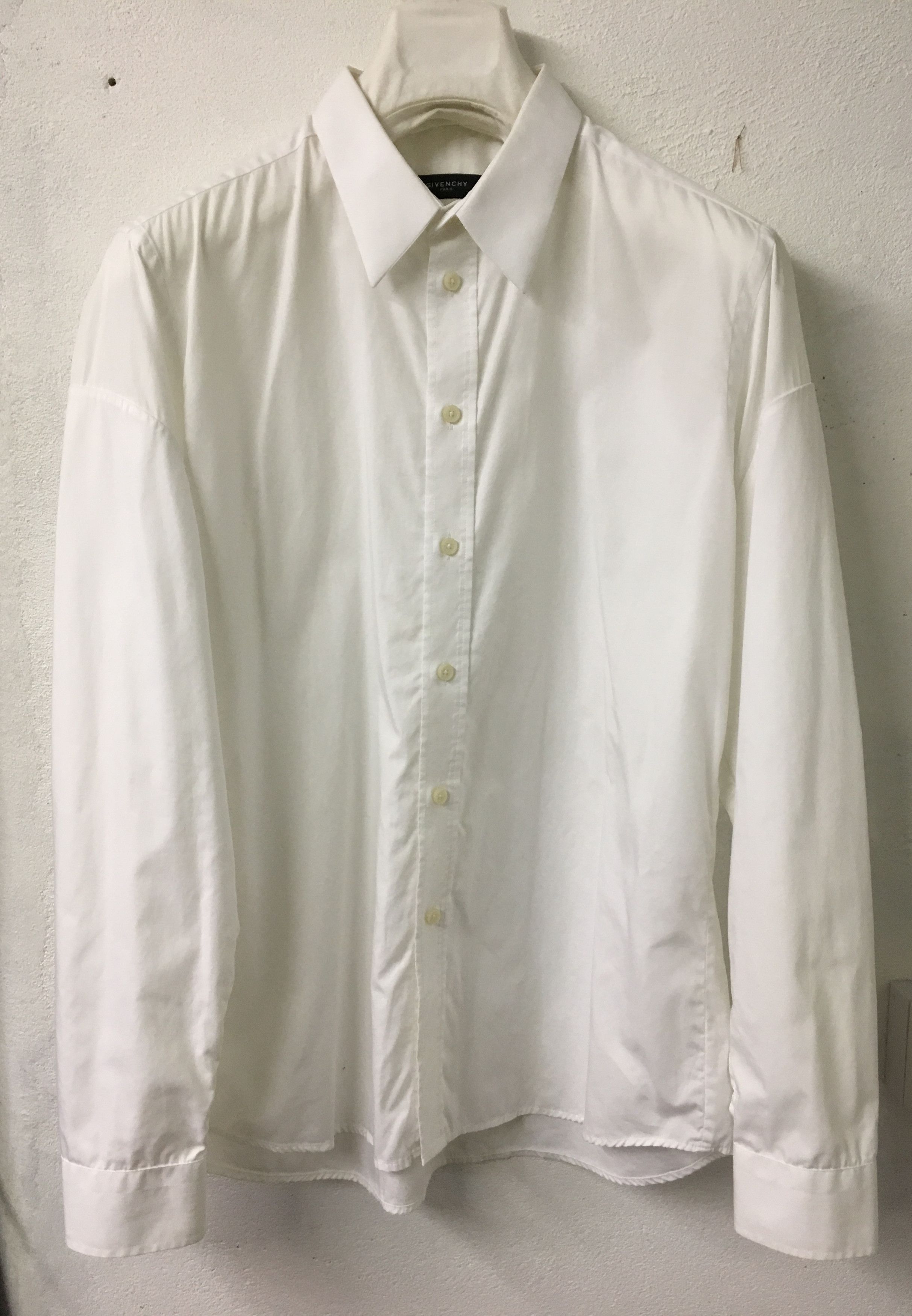 Givenchy by Ricardo Tisci White Dress Shirt
