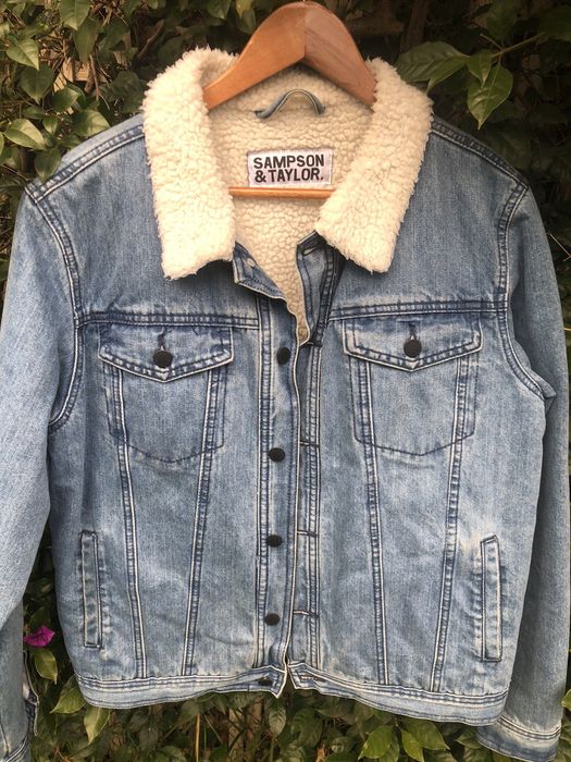 Levi's Bronze Snake (Sampson & Taylor) Sherpa Denim Jacket | Grailed