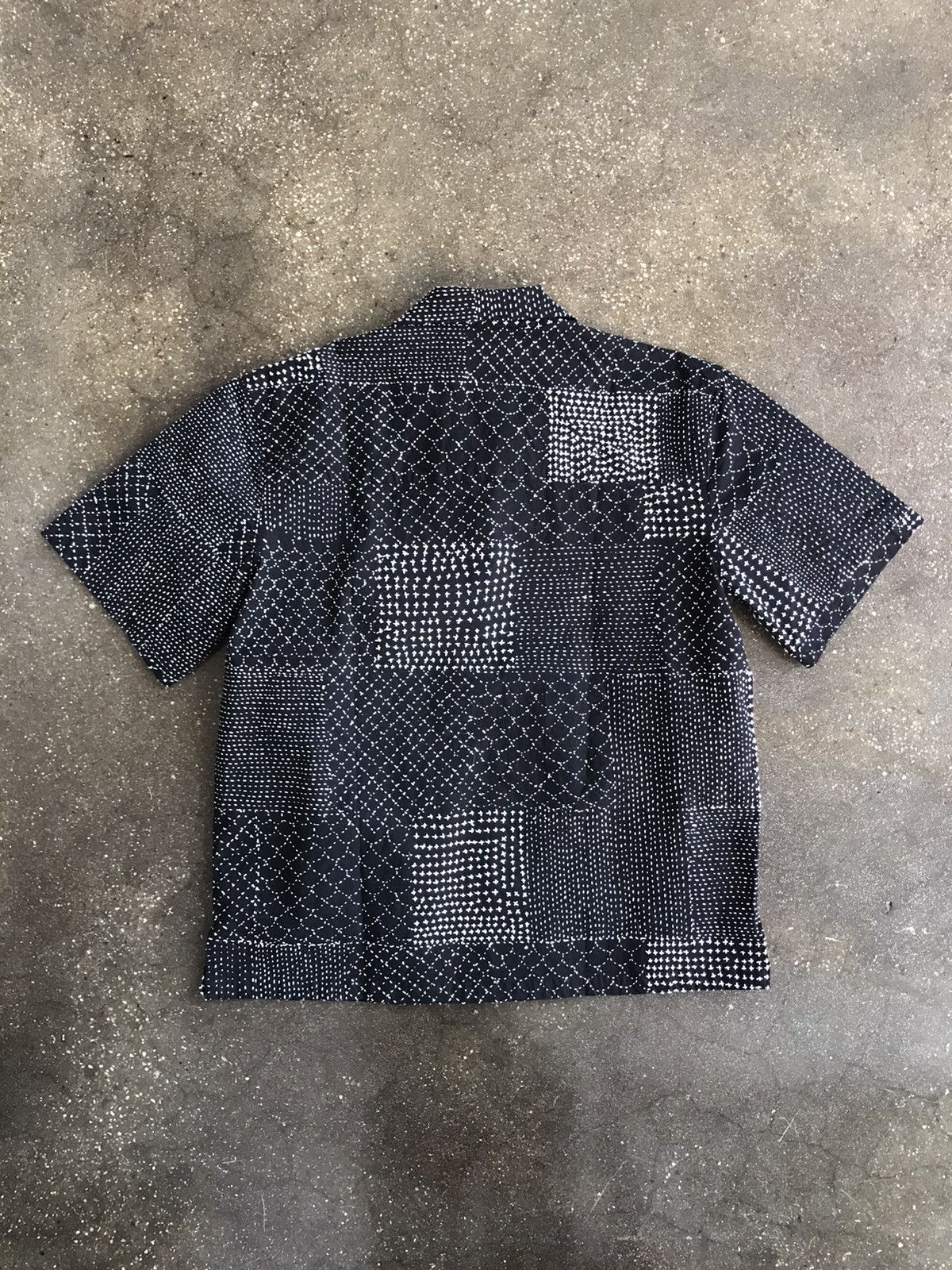 18 East 18 East Patchwork Yousef Camp Shirt Size US M / EU 48-50 / 2 - 2 Thumbnail