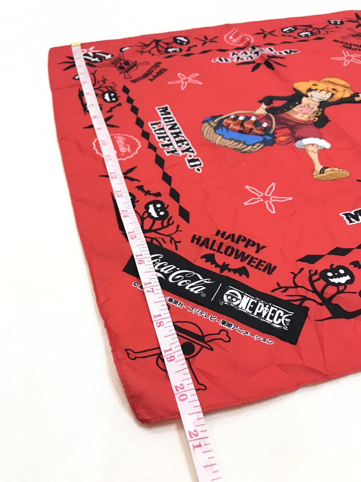 Cartoon Network × Coca Cola × One Piece ONE PIECE X COCA COLA HAPPY HALLOWEEN HANDKERCHIEF SCARF Size ONE SIZE - 5 Thumbnail