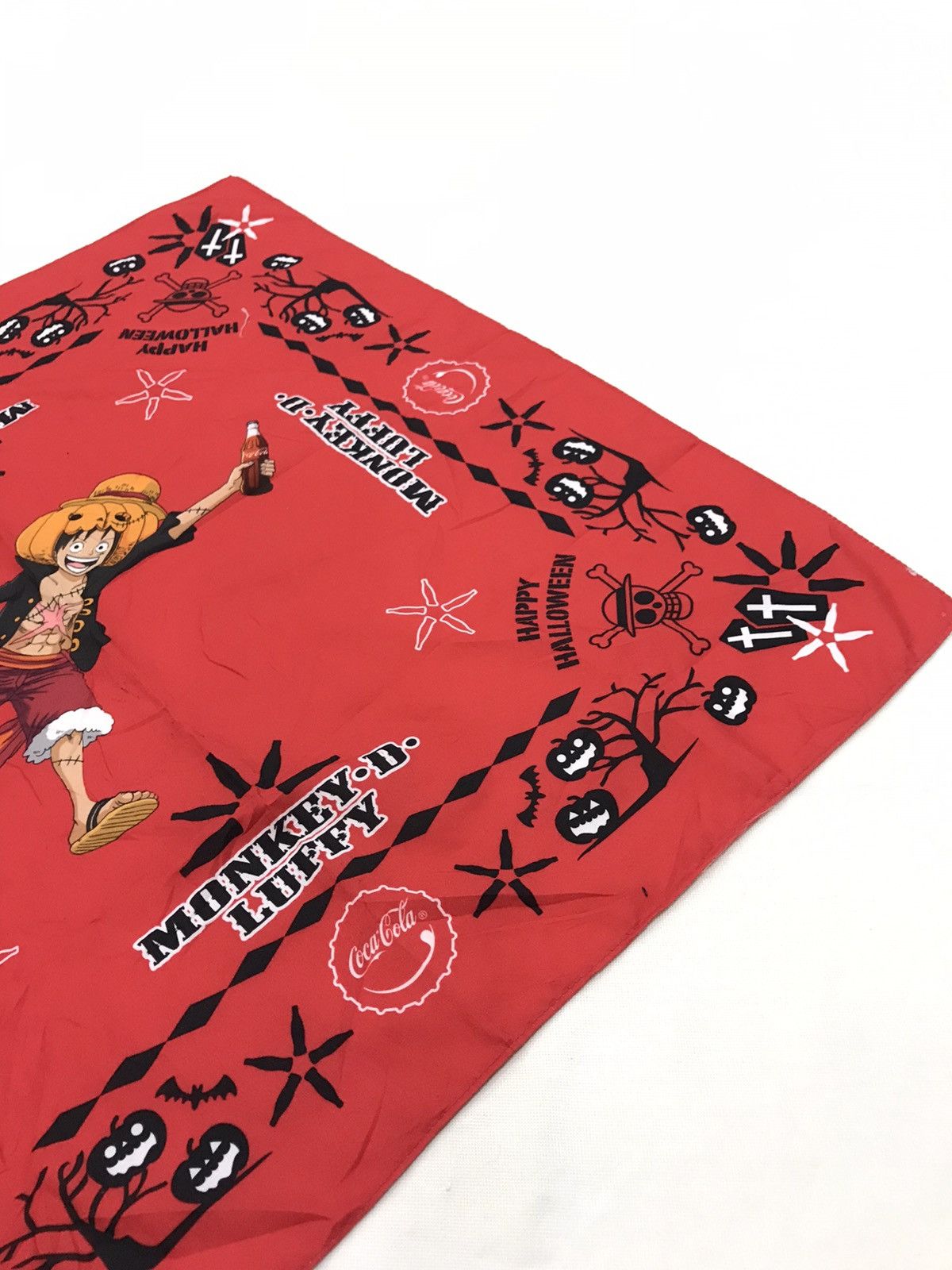 Cartoon Network × Coca Cola × One Piece ONE PIECE X COCA COLA HAPPY HALLOWEEN HANDKERCHIEF SCARF Size ONE SIZE - 7 Thumbnail