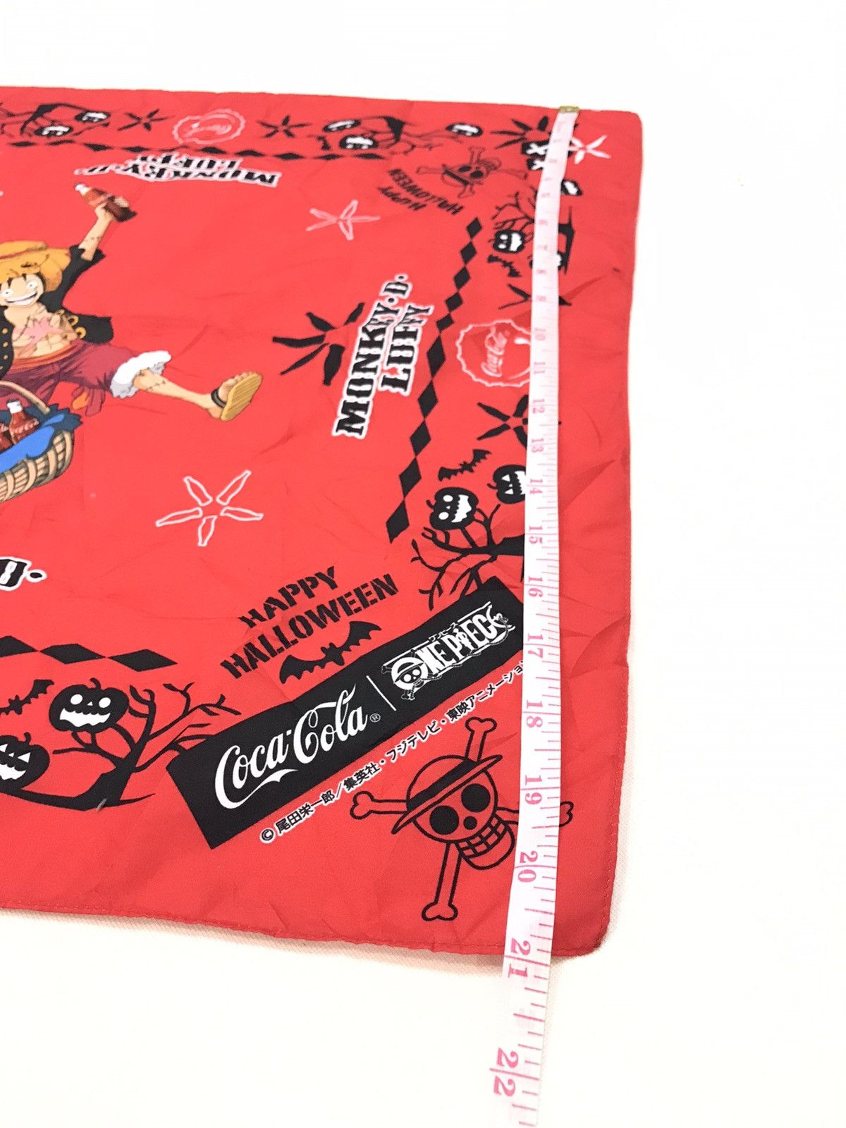 Cartoon Network × Coca Cola × One Piece ONE PIECE X COCA COLA HAPPY HALLOWEEN HANDKERCHIEF SCARF Size ONE SIZE - 6 Thumbnail