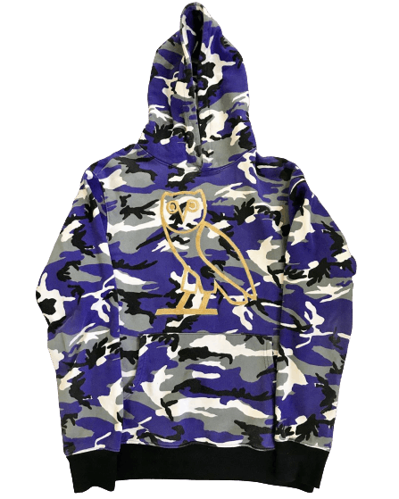 Drake OVO 2016 OG Owl Purple Snow Camo Hoodie Embroidered XL Size US XL / EU 56 / 4 - 2 Thumbnail