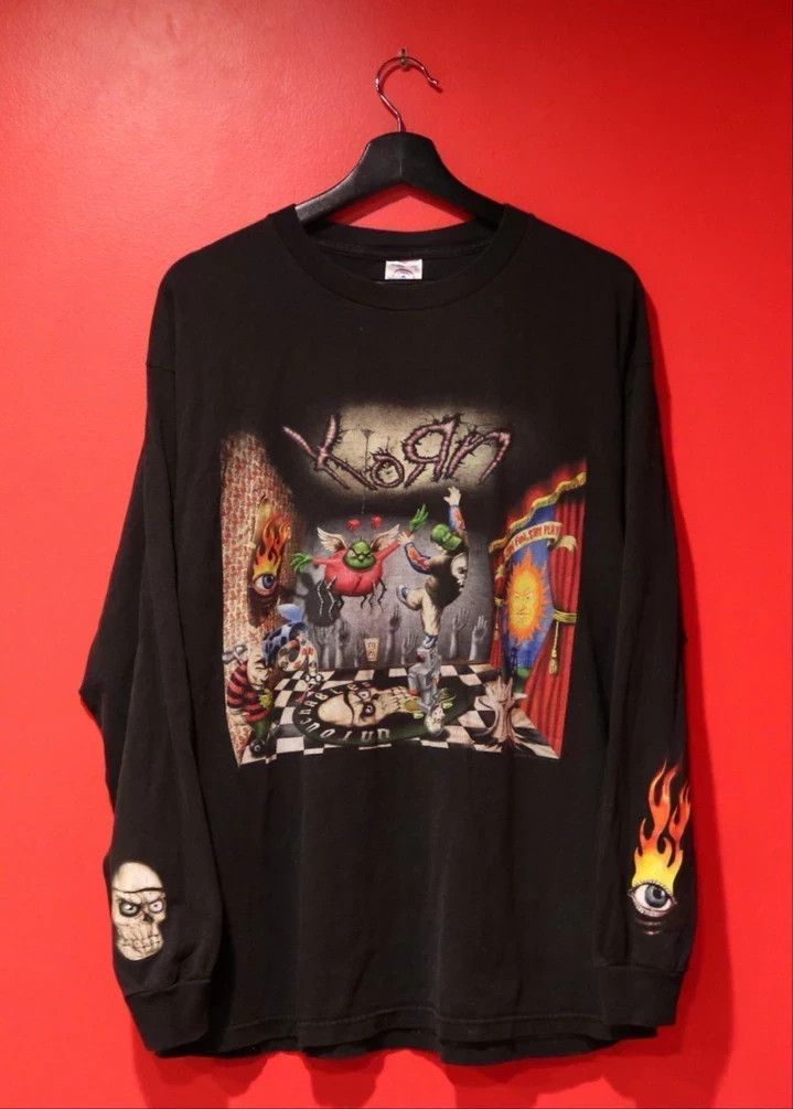 Band Tees × Tour Tee × Vintage Vintage 2002 Korn Band Tees × Tour Tee × Vintage Vintage 2002 Korn