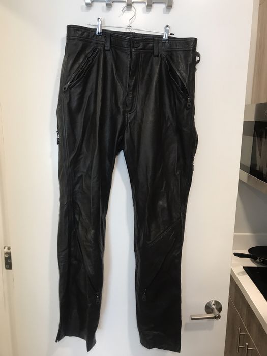 Price Cuts! Size: 36 Harley FXRG Leather Pants, Pants