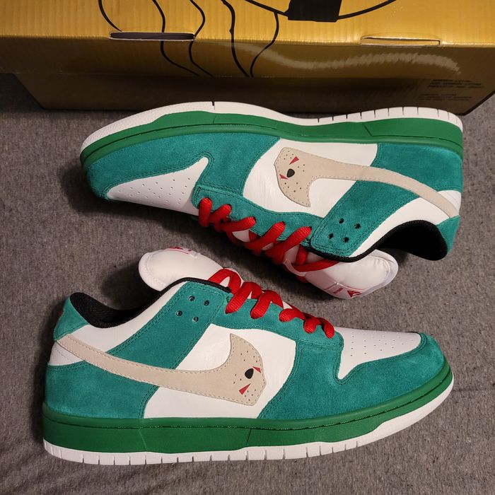 warren lotas toxic green dunk