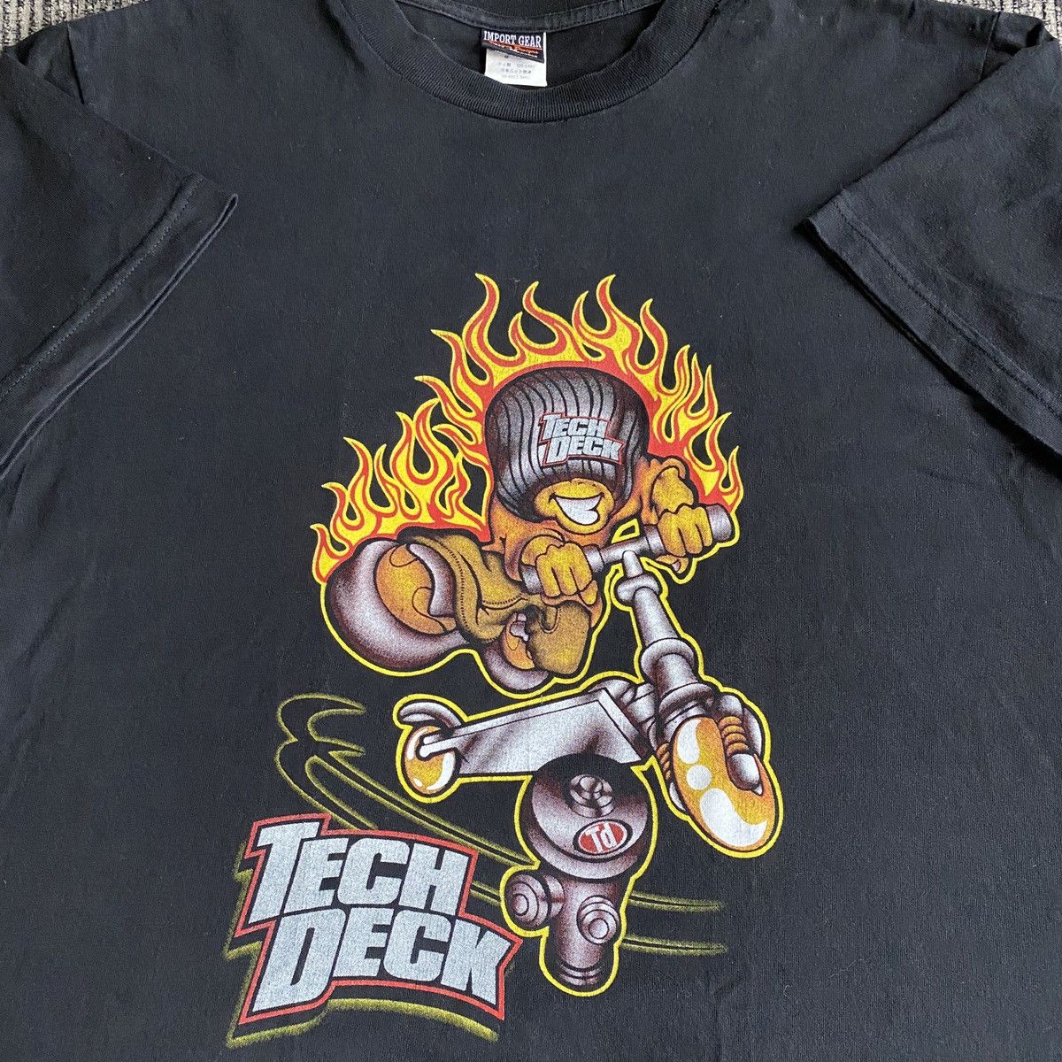 Vintage Tech Deck Scooter 90s Fingerboard Shirt | Grailed