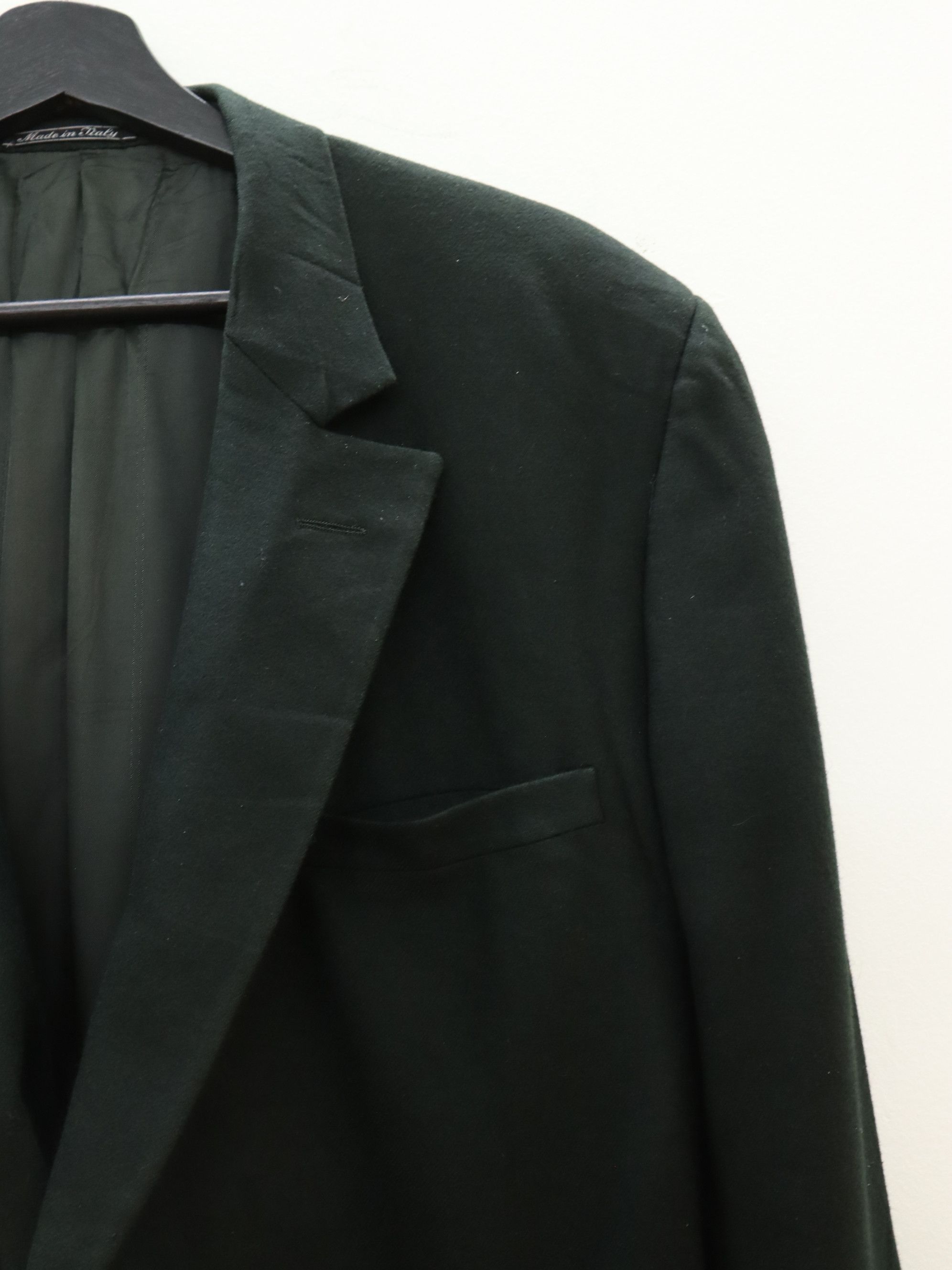 Versace 1980s Vtg Gianni Versace Cashmere Coat Jacket MADE IN ITALY Size US M / EU 48-50 / 2 - 5 Thumbnail