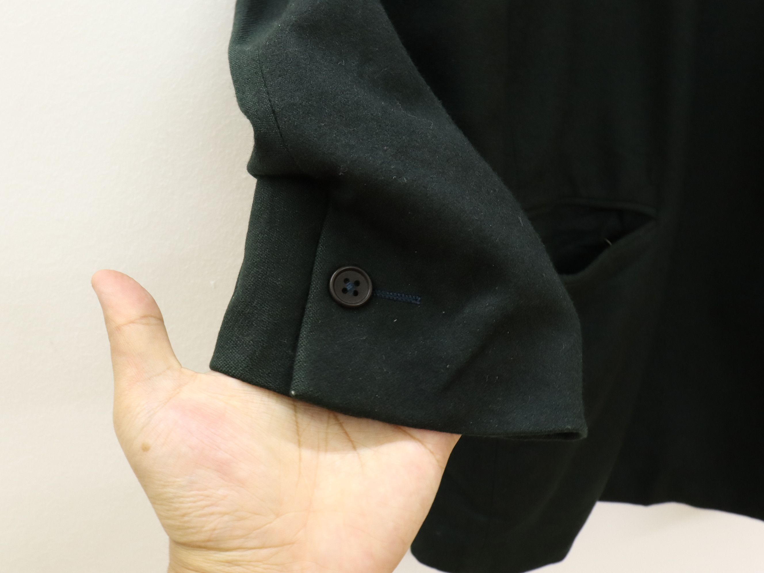 Versace 1980s Vtg Gianni Versace Cashmere Coat Jacket MADE IN ITALY Size US M / EU 48-50 / 2 - 9 Thumbnail