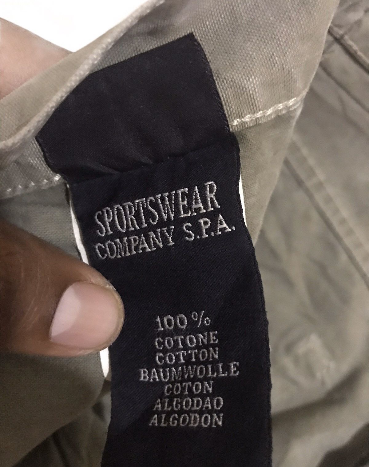Massimo Osti × Stone Island Stone Island Denim Light Green or Grey Color Size US 32 / EU 48 - 16 Thumbnail