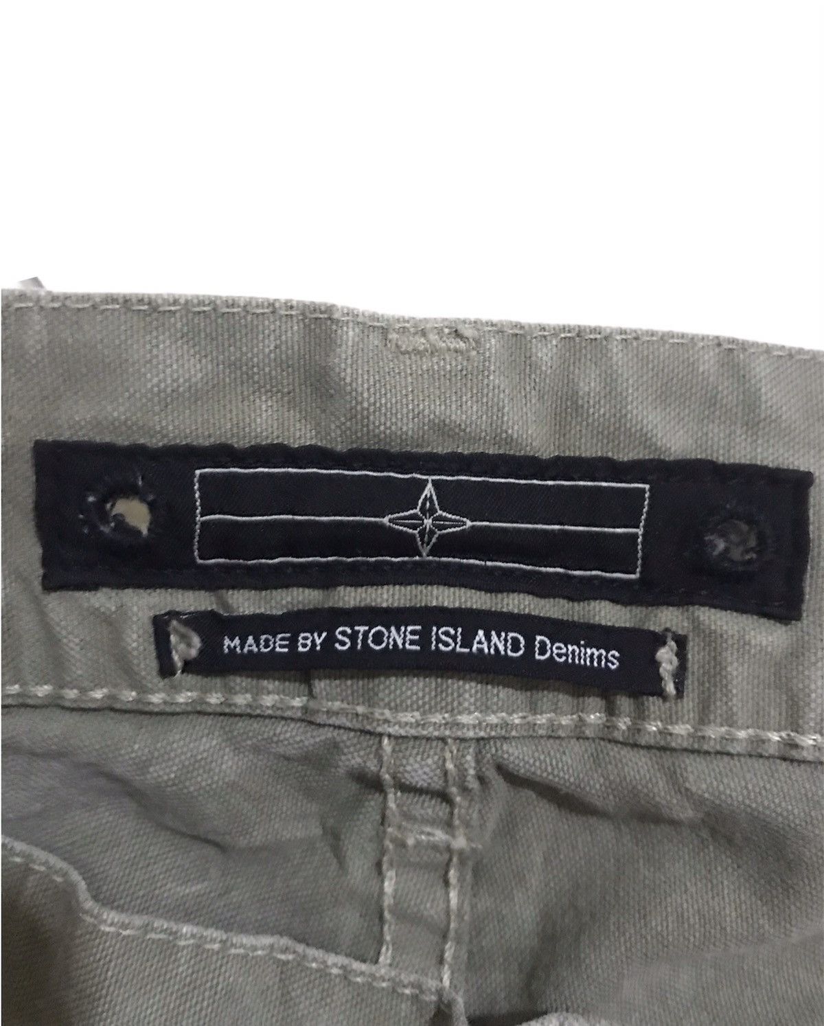 Massimo Osti × Stone Island Stone Island Denim Light Green or Grey Color Size US 32 / EU 48 - 14 Thumbnail