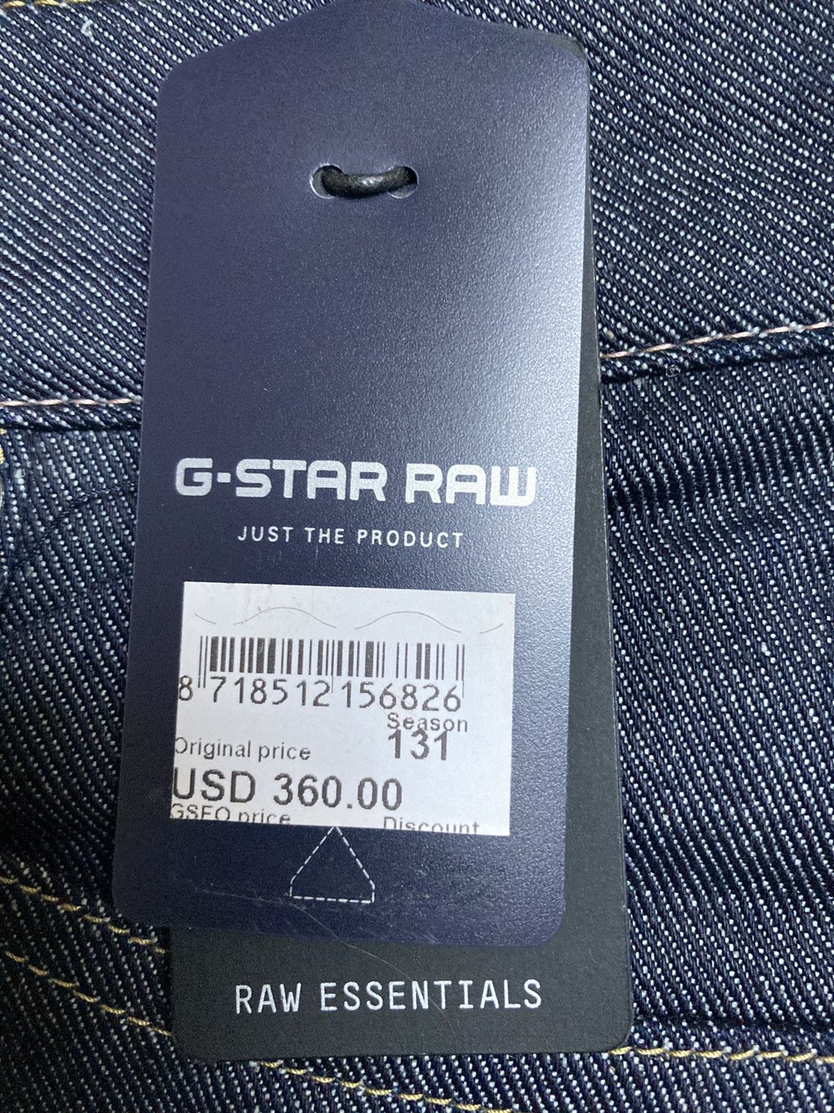 G-Star G Star Raw Jeans Size 32 x 34 denim Size US 32 / EU 48 - 6 Thumbnail