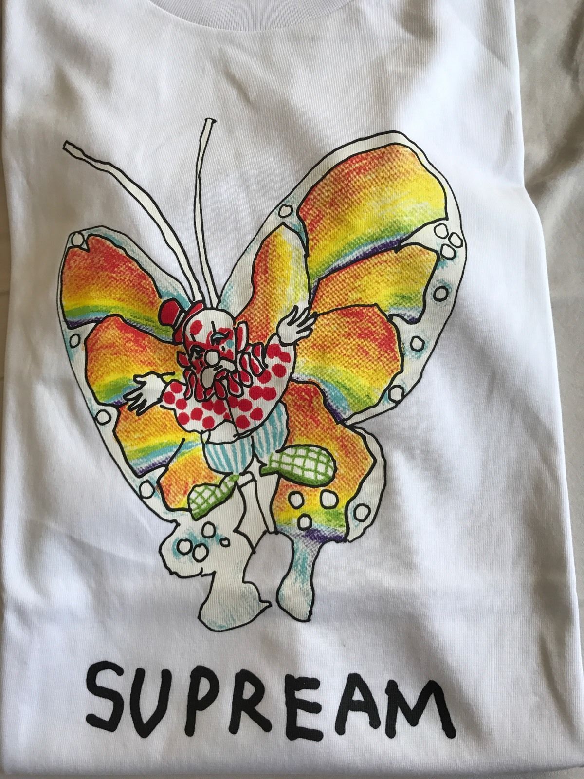 Supreme MARK GONZALES 16SS Gonz Butterfly Tee | Grailed