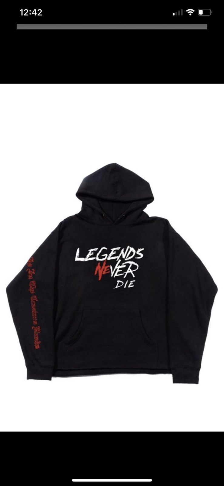Revenge Juice WRLD X Revenge Legends Never Die Hoodie Size US XL / EU 56 / 4 - 2 Thumbnail