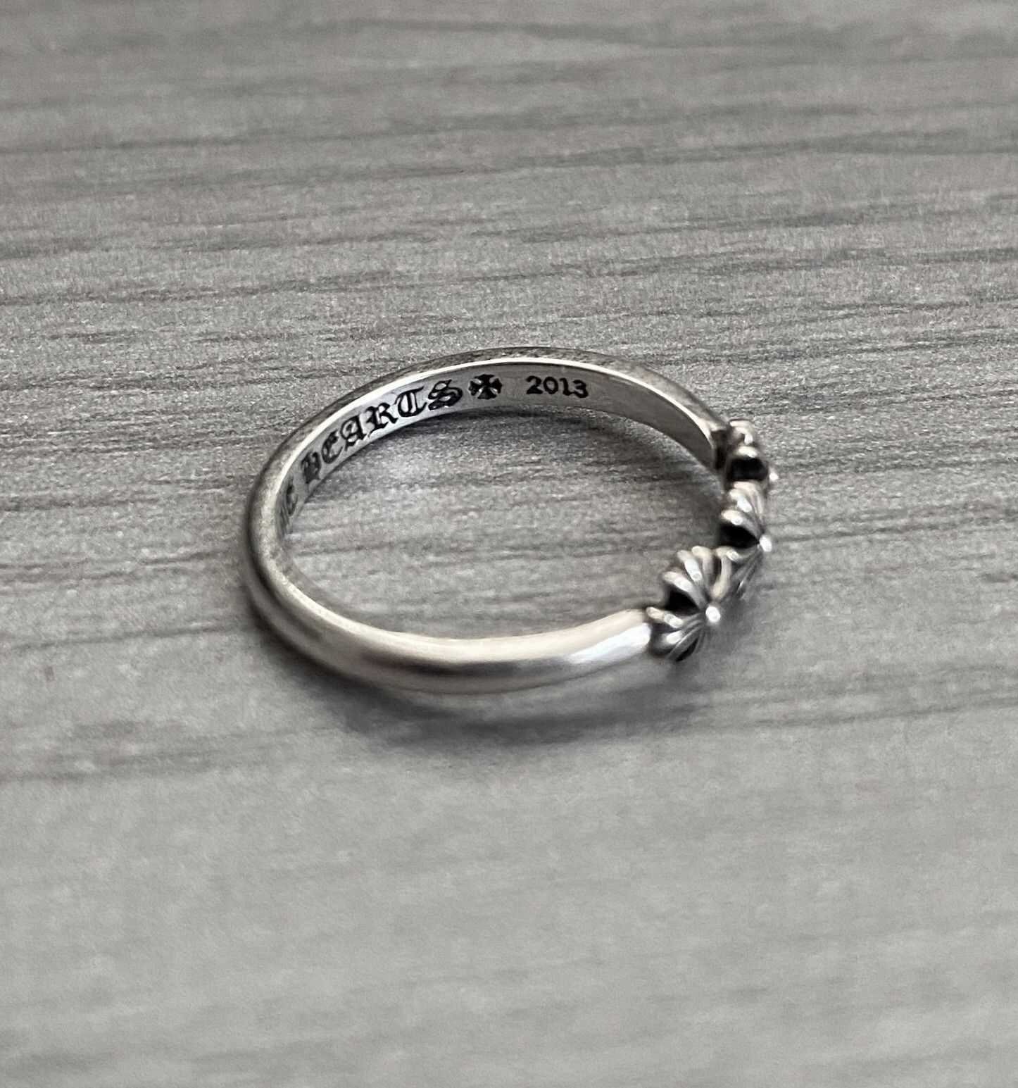 Chrome Hearts Triple Plus Bubblegum Ring Size 3.5 | Grailed