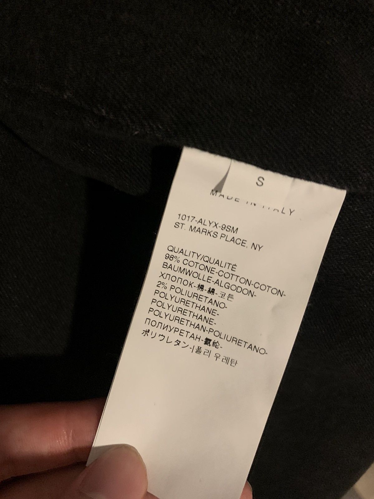1017 ALYX 9SM Alyx x Blackmeans Denim Vest Size US S / EU 44-46 / 1 - 10 Thumbnail