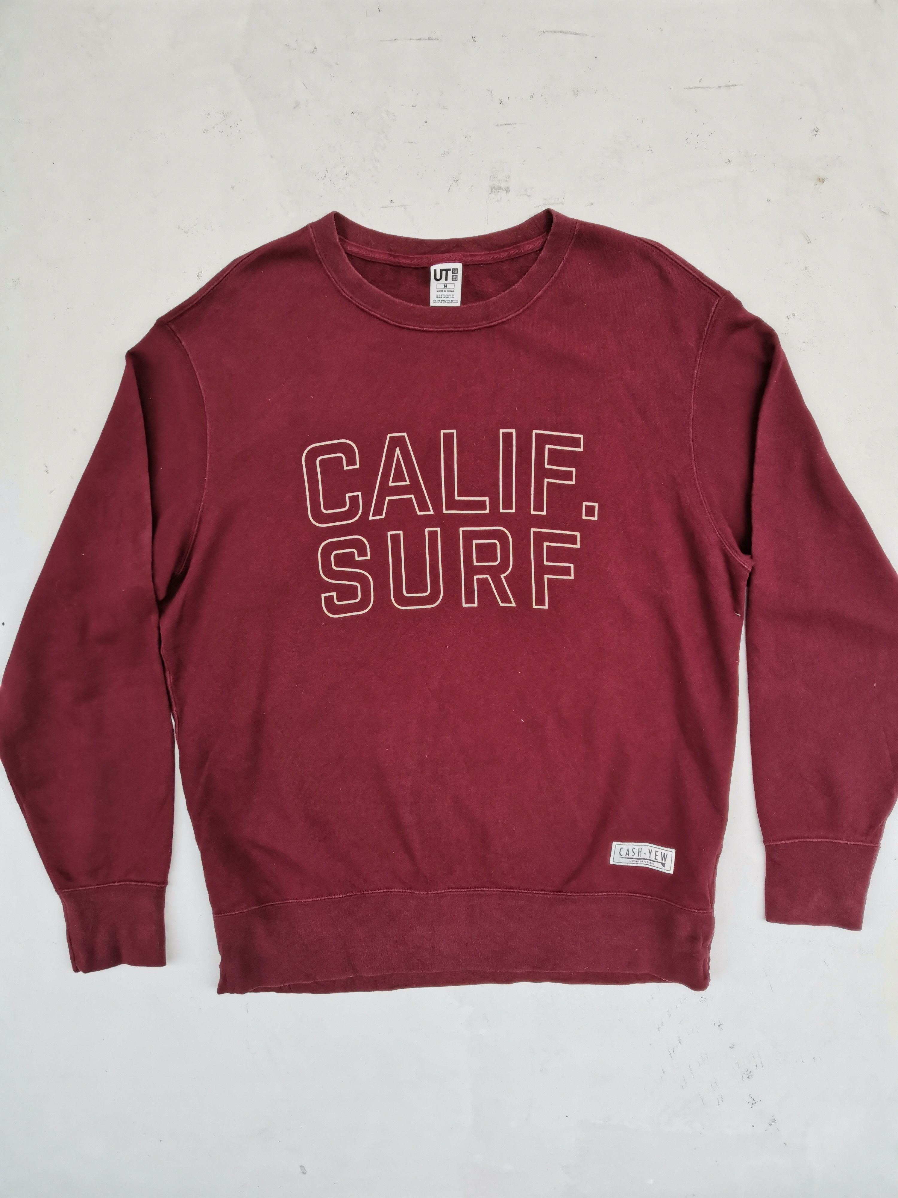 Uniqlo Uniqlo Calif Surf Big Logo Sweatshirt Size US M / EU 48-50 / 2 - 1 Thumbnail