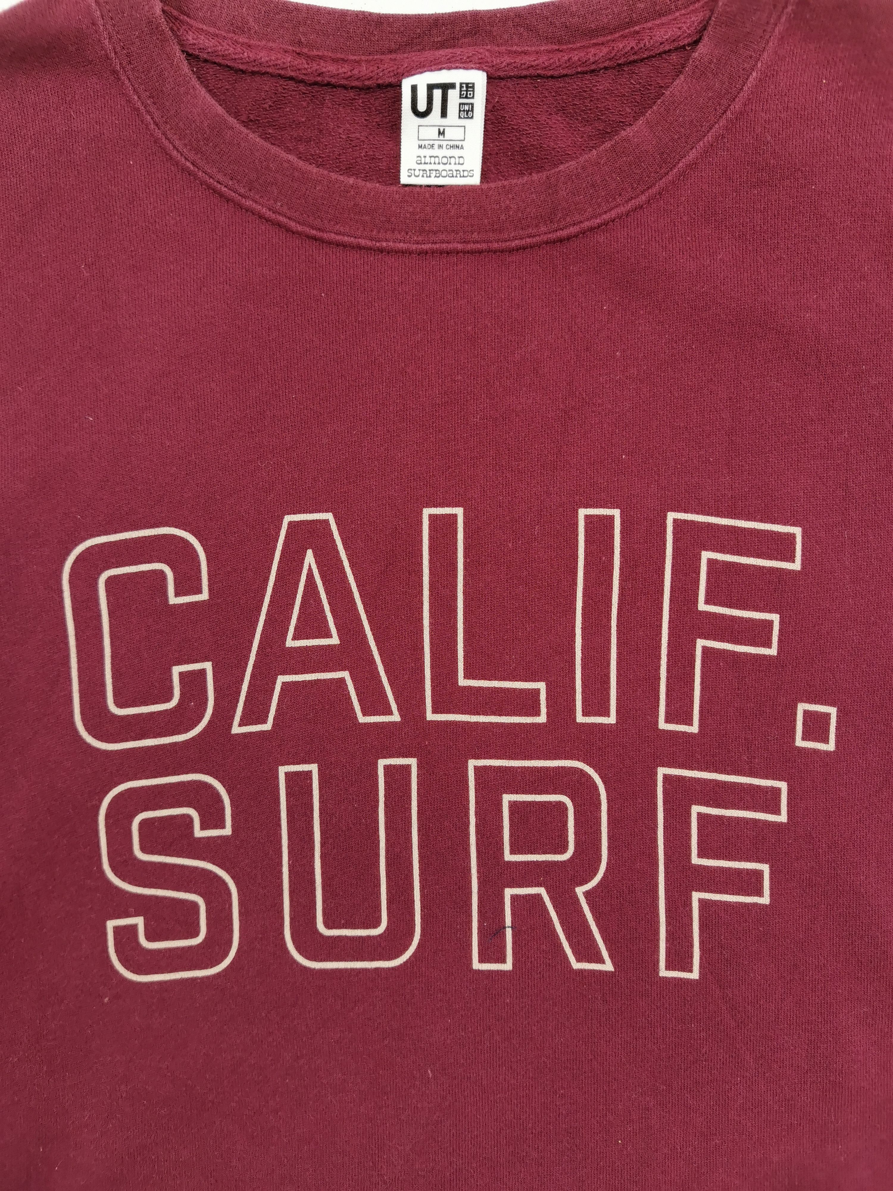 Uniqlo Uniqlo Calif Surf Big Logo Sweatshirt Size US M / EU 48-50 / 2 - 6 Thumbnail