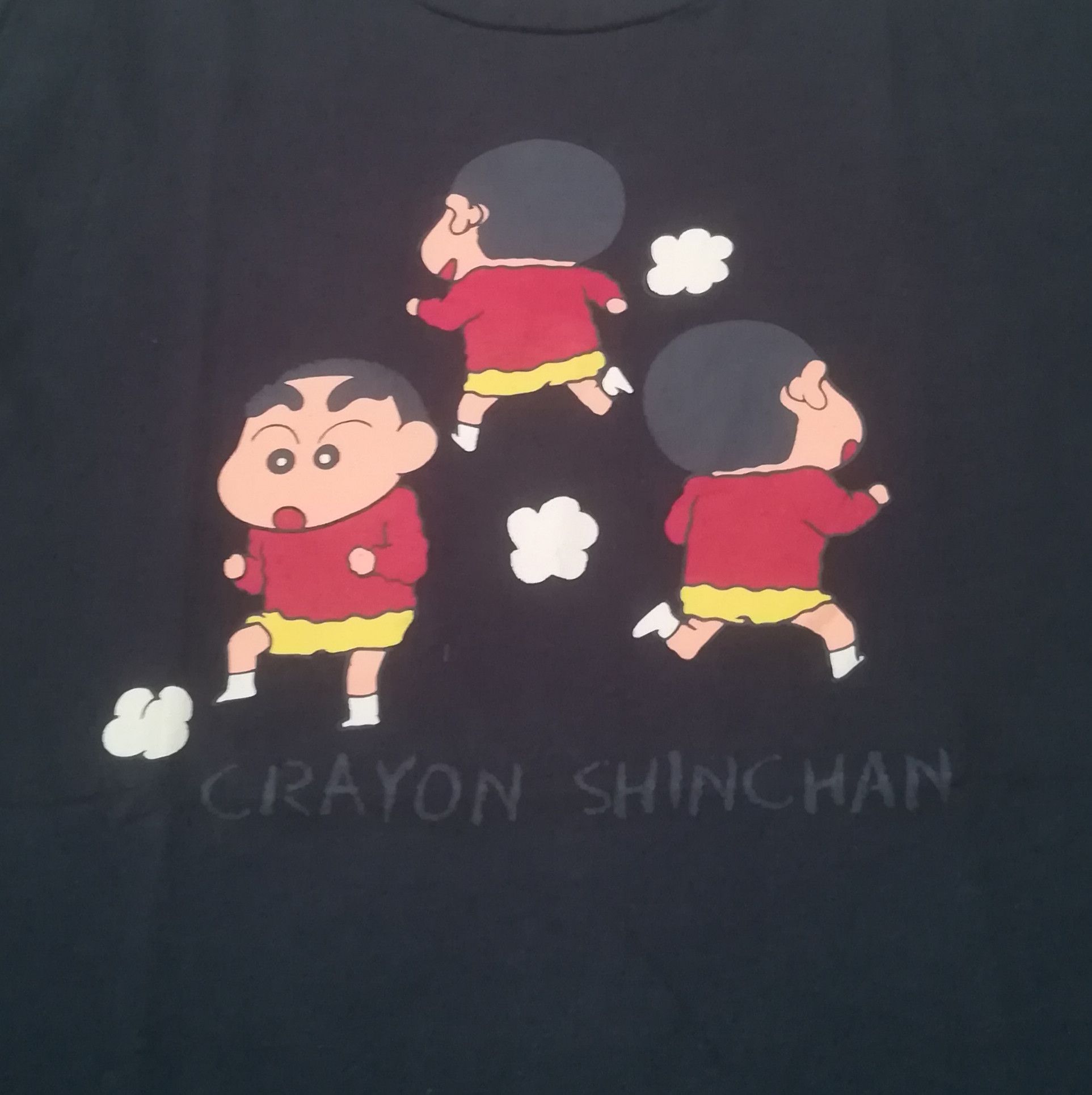 Cartoon Network Vintage Japanese Manga Action Comedy Crayon Shinchan Size US M / EU 48-50 / 2 - 2 Thumbnail